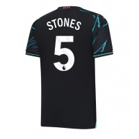 Pánský Fotbalový dres Manchester City John Stones #5 2023-24 Třetí Krátký Rukáv